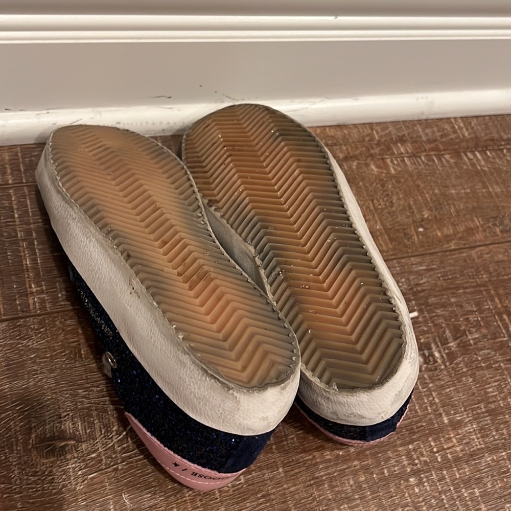 Golden Goose Superstar Leather Glitter Low Top Sneakers - Picture 11 of 13